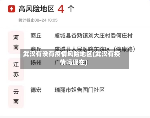 武汉有没有疫情风险地区(武汉有疫情吗现在)