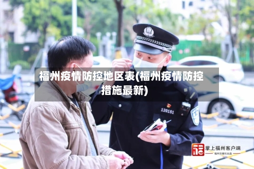 福州疫情防控地区表(福州疫情防控措施最新)