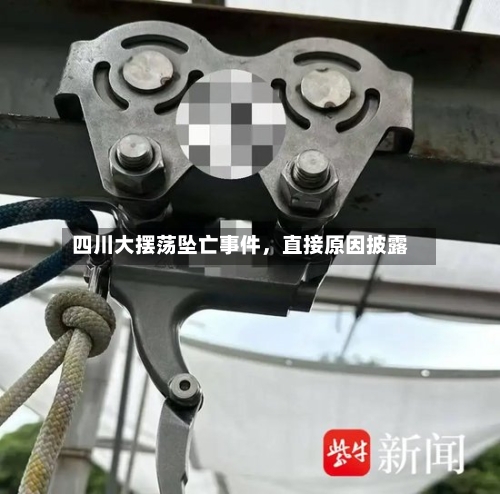 四川大摆荡坠亡事件，直接原因披露