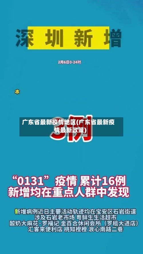广东省最新疫情地区(广东省最新疫情最新政策)