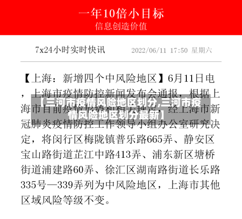 【三河市疫情风险地区划分,三河市疫情风险地区划分最新】