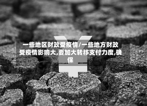 一些地区财政受疫情/一些地方财政受疫情影响大,要加大转移支付力度,确保
