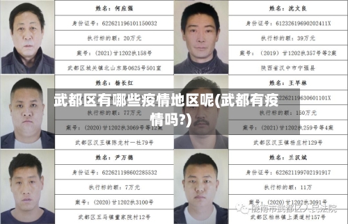 武都区有哪些疫情地区呢(武都有疫情吗?)