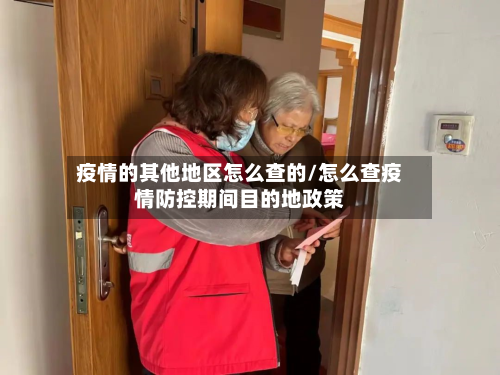 疫情的其他地区怎么查的/怎么查疫情防控期间目的地政策