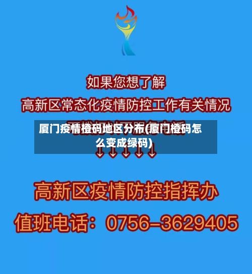 厦门疫情橙码地区分布(厦门橙码怎么变成绿码)
