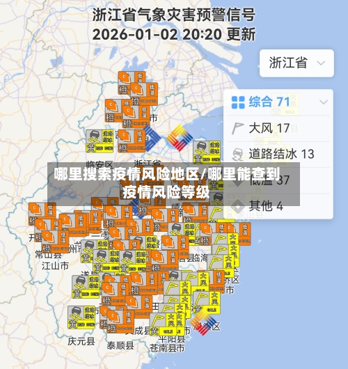 哪里搜索疫情风险地区/哪里能查到疫情风险等级