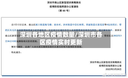 深圳各地区疫情数量/深圳市各区疫情实时更新