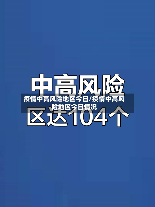 疫情中高风险地区今日/疫情中高风险地区今日情况