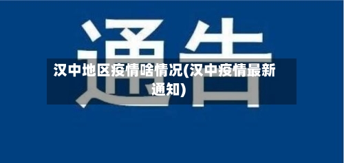 汉中地区疫情啥情况(汉中疫情最新通知)