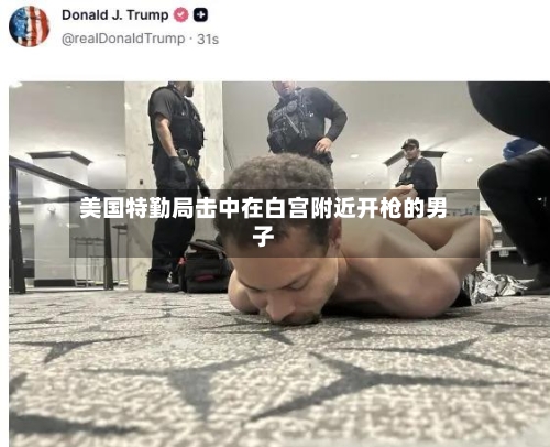 美国特勤局击中在白宫附近开枪的男子