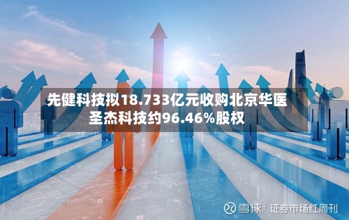先健科技拟18.733亿元收购北京华医圣杰科技约96.46%股权
