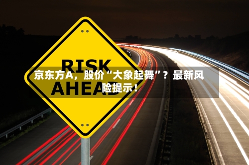 京东方A，股价“大象起舞”？最新风险提示！