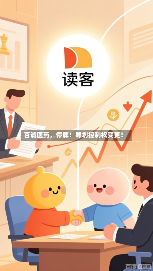百诚医药，停牌！筹划控制权变更！