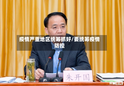 疫情严重地区统筹抓好/要统筹疫情防控