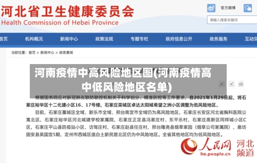 河南疫情中高风险地区图(河南疫情高中低风险地区名单)