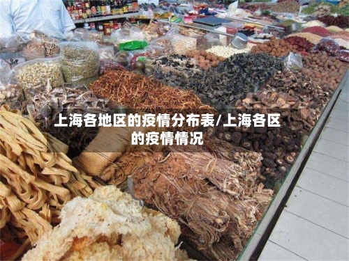 上海各地区的疫情分布表/上海各区的疫情情况