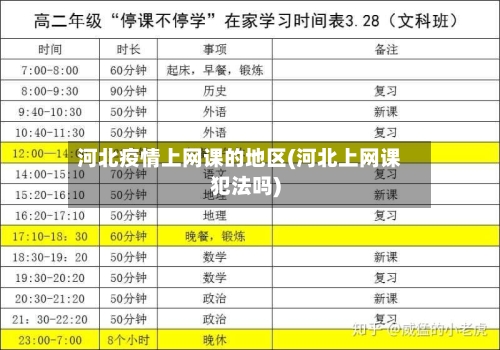 河北疫情上网课的地区(河北上网课犯法吗)