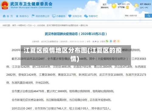 江夏区疫情地区分布图(江夏区的疫情)