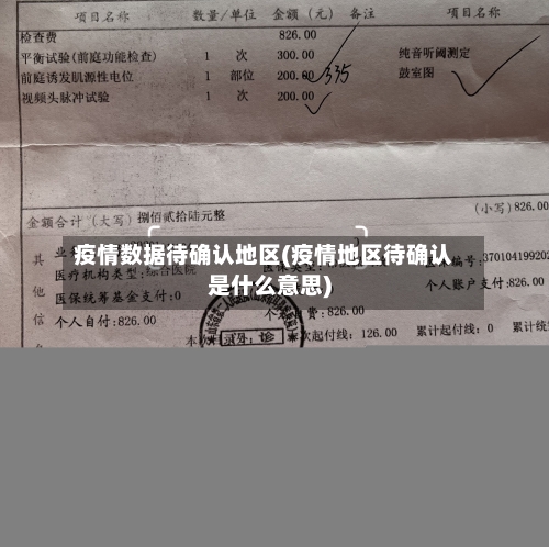 疫情数据待确认地区(疫情地区待确认是什么意思)