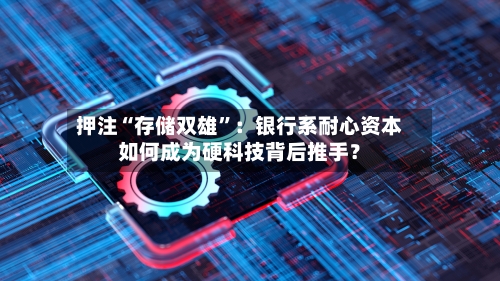 押注“存储双雄”：银行系耐心资本如何成为硬科技背后推手？