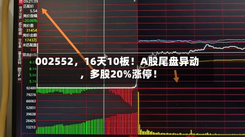 002552,16天10板!A股尾盘异动,多股20%涨停!