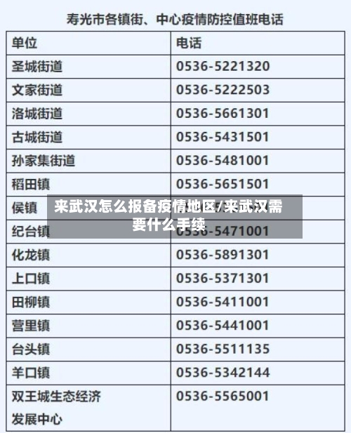 来武汉怎么报备疫情地区/来武汉需要什么手续