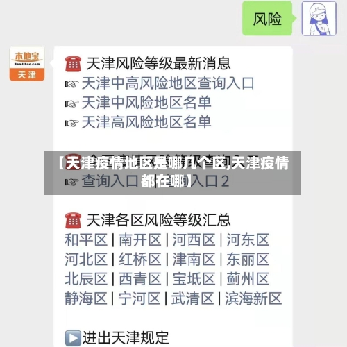 【天津疫情地区是哪几个区,天津疫情都在哪】