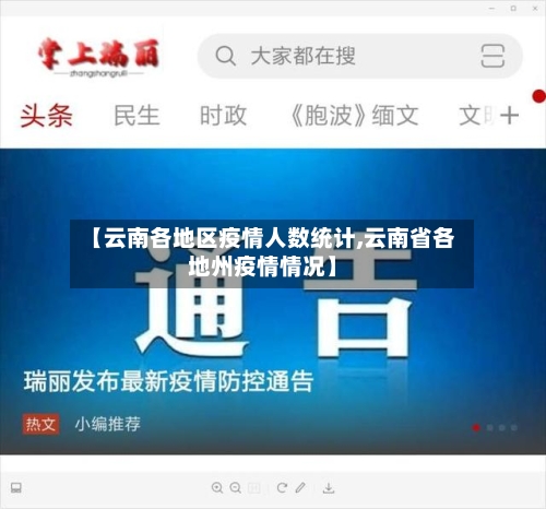 【云南各地区疫情人数统计,云南省各地州疫情情况】