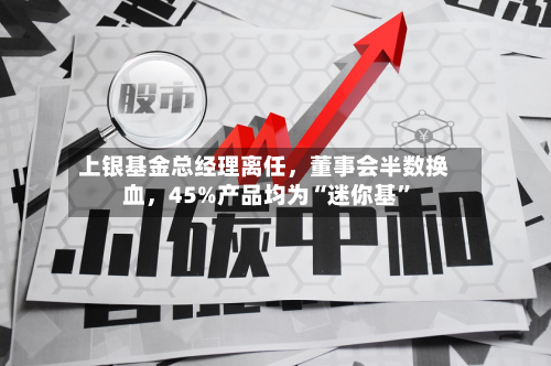 上银基金总经理离任,董事会半数换血,45%产品均为“迷你基”