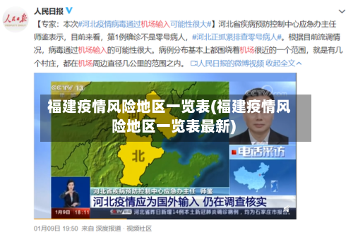 福建疫情风险地区一览表(福建疫情风险地区一览表最新)