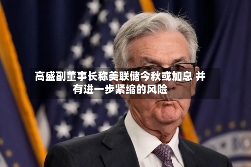高盛副董事长称美联储今秋或加息 并有进一步紧缩的风险