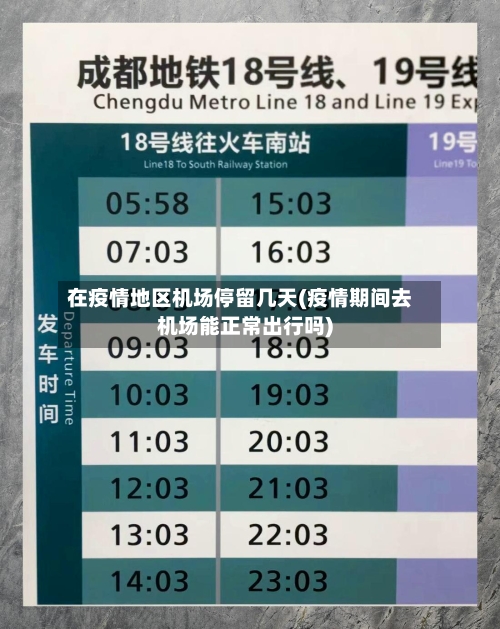 在疫情地区机场停留几天(疫情期间去机场能正常出行吗)